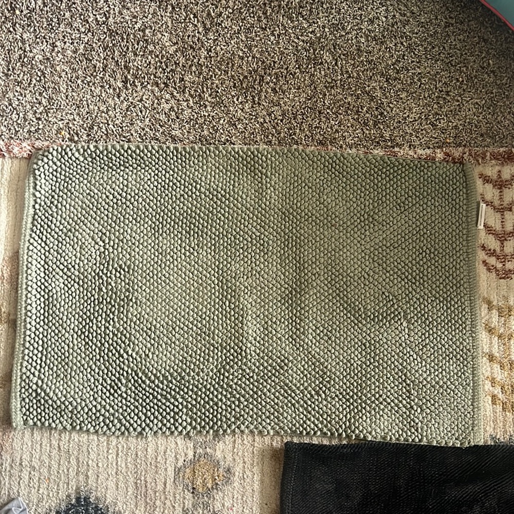 Green Casaluna Bath Mat